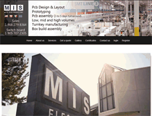 Tablet Screenshot of miselectronics.com
